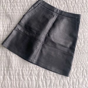 Faux leather skirt by ONLY